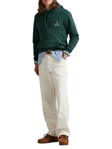 Polo Ralph Lauren Men's Seasonal Fleece Hoodie - Charter Green - Size XXL | Thumbnail 2 Polo Ralph Lauren Men's Seasonal Fleece Hoodie - Charter Green - Size XXL | Thumbnail 2