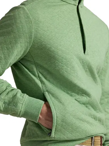 RLX Ralph Lauren Men's Quilted Double-Knit Quarter-Zip Sweatshirt | Thumbnail 5 RLX Ralph Lauren Men's Quilted Double-Knit Quarter-Zip Sweatshirt | Thumbnail 5