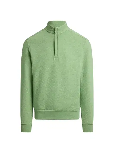 RLX Ralph Lauren Men's Quilted Double-Knit Quarter-Zip Sweatshirt | Thumbnail 1 RLX Ralph Lauren Men's Quilted Double-Knit Quarter-Zip Sweatshirt | Thumbnail 1