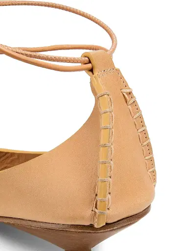 Ulla Johnson Women's Aves Bare Leather Sandals - Miele - Size 10 | Thumbnail 5 Ulla Johnson Women's Aves Bare Leather Sandals - Miele - Size 10 | Thumbnail 5