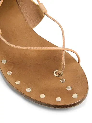 Ulla Johnson Women's Aves Bare Leather Sandals - Miele - Size 10 | Thumbnail 6 Ulla Johnson Women's Aves Bare Leather Sandals - Miele - Size 10 | Thumbnail 6