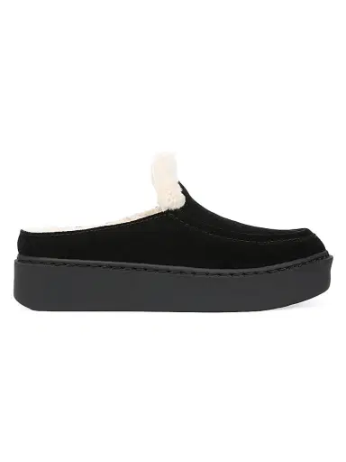 Favorite Daughter Women's Sunny Shearling Mules - Black - Size 11 | Thumbnail 1 Favorite Daughter Women's Sunny Shearling Mules - Black - Size 11 | Thumbnail 1