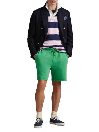 Polo Ralph Lauren Men's Island Loopback Drawstring Shorts - Summer Emerald - Size XXL | Thumbnail 2 Polo Ralph Lauren Men's Island Loopback Drawstring Shorts - Summer Emerald - Size XXL | Thumbnail 2