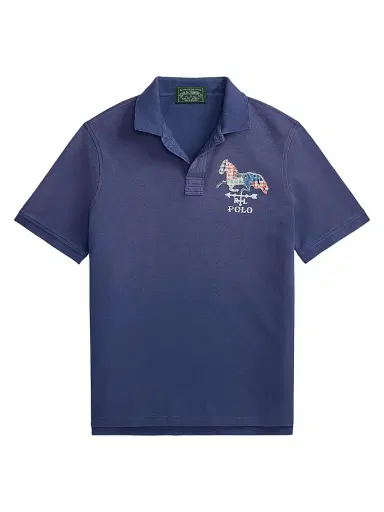 Polo Ralph Lauren Men's Artisan Cotton Mesh Polo Shirt | Thumbnail 1 Polo Ralph Lauren Men's Artisan Cotton Mesh Polo Shirt | Thumbnail 1