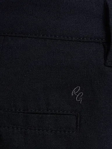 Robert Graham Men's Dixton Solid Cotton-Linen Shorts - Black | Thumbnail 7 Robert Graham Men's Dixton Solid Cotton-Linen Shorts - Black | Thumbnail 7