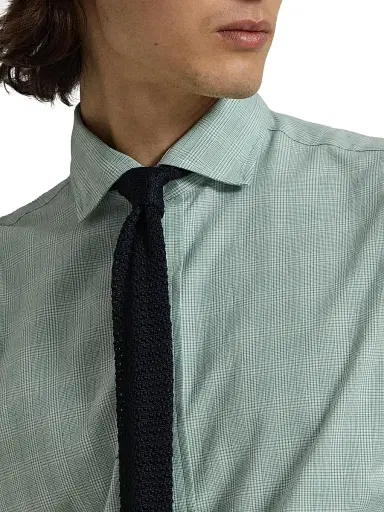 Polo Ralph Lauren Men's Check Cotton Poplin Shirt - Powder Sage White - Size XXL | Thumbnail 5 Polo Ralph Lauren Men's Check Cotton Poplin Shirt - Powder Sage White - Size XXL | Thumbnail 5