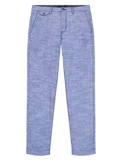 Robert Graham Men's Dixton Cotton-Linen Pants | Thumbnail 1 Robert Graham Men's Dixton Cotton-Linen Pants | Thumbnail 1