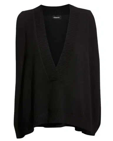 Eskandar Deep V-Neck Cashmere Vest | Thumbnail 1 Eskandar Deep V-Neck Cashmere Vest | Thumbnail 1