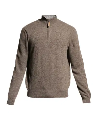 Neiman Marcus Men's Wool-Cashmere 1/4-Zip Sweater | Thumbnail 1 Neiman Marcus Men's Wool-Cashmere 1/4-Zip Sweater | Thumbnail 1