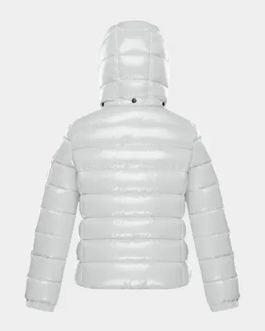 Moncler Girl 's Bady Quilted Logo Jacket, Size 8-14 | Thumbnail 2 Moncler Girl 's Bady Quilted Logo Jacket, Size 8-14 | Thumbnail 2