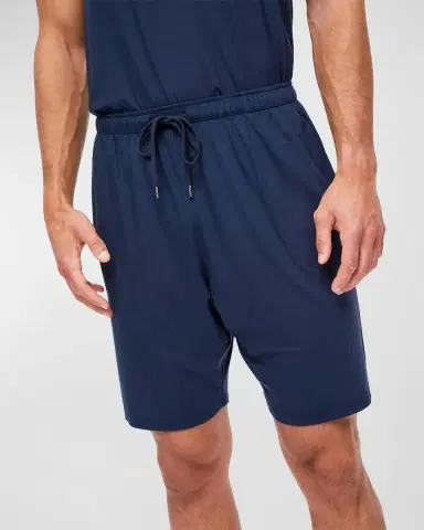 Derek Rose Men's Micromodal Lounge Shorts | Thumbnail 4 Derek Rose Men's Micromodal Lounge Shorts | Thumbnail 4