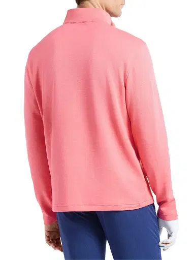 Robert Graham Men's Troland Quarter-Zip Pullover - Pink Lemonade | Thumbnail 5 Robert Graham Men's Troland Quarter-Zip Pullover - Pink Lemonade | Thumbnail 5