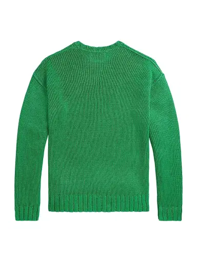 Polo Ralph Lauren Men's Linen Crewneck Sweater - Stem | Thumbnail 2 Polo Ralph Lauren Men's Linen Crewneck Sweater - Stem | Thumbnail 2