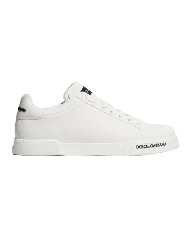 Dolce & Gabbana Men's Portofino Calf Leather Low-Top Sneakers | Thumbnail 1 Dolce & Gabbana Men's Portofino Calf Leather Low-Top Sneakers | Thumbnail 1