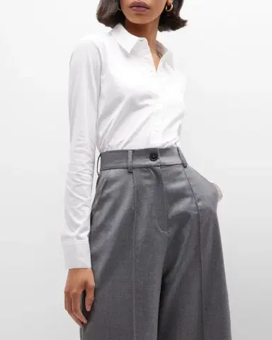 Theory Riduro Organic Cotton Button-Up Shirt | Thumbnail 7 Theory Riduro Organic Cotton Button-Up Shirt | Thumbnail 7