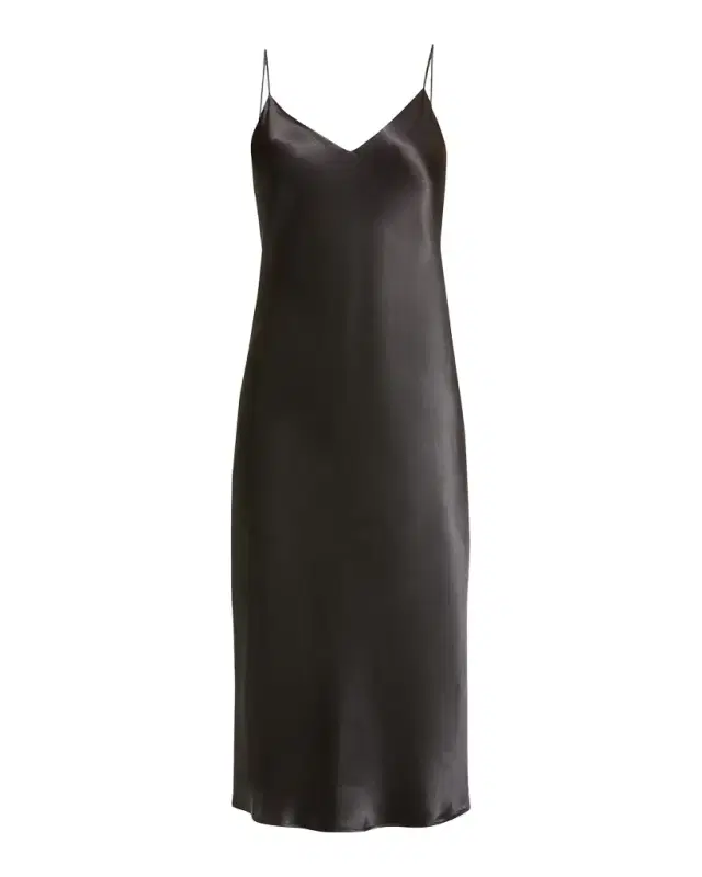 Jodie V-Neck Silk Slip Dress Jodie V-Neck Silk Slip Dress