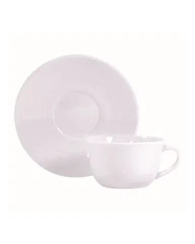 Bernardaud Origine Tea Saucer, White | Thumbnail 1 Bernardaud Origine Tea Saucer, White | Thumbnail 1