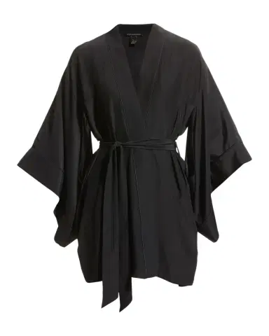 Kiki De Montparnasse Muse Silk Kimono Robe | Thumbnail 1 Kiki De Montparnasse Muse Silk Kimono Robe | Thumbnail 1