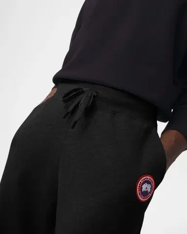 Canada Goose Men 's Huron Logo-Patch Sweatpants | Thumbnail 4 Canada Goose Men 's Huron Logo-Patch Sweatpants | Thumbnail 4