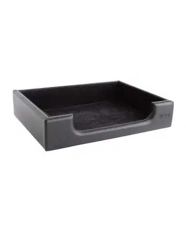 Royce New York Personalized Leather Note Desk Tray | Thumbnail 1 Royce New York Personalized Leather Note Desk Tray | Thumbnail 1