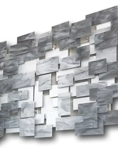 Karo Studios Glass and Metal Wall Sculpture | Thumbnail 4 Karo Studios Glass and Metal Wall Sculpture | Thumbnail 4