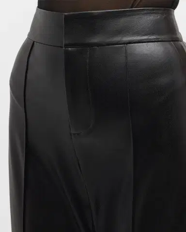 ALICE + OLIVIA Dylan High-Waist Faux-Leather Pants | Thumbnail 5 ALICE + OLIVIA Dylan High-Waist Faux-Leather Pants | Thumbnail 5