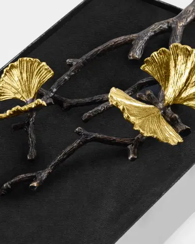 Michael Aram Butterfly Ginkgo Guest Towel Holder | Thumbnail 4 Michael Aram Butterfly Ginkgo Guest Towel Holder | Thumbnail 4