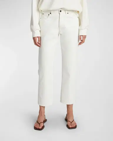 The Row Lesley Cropped Jeans | Thumbnail 2 The Row Lesley Cropped Jeans | Thumbnail 2