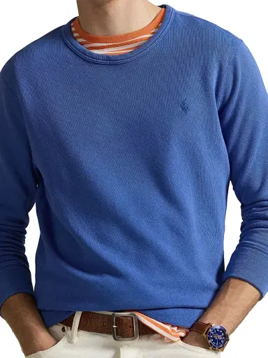 Polo Ralph Lauren Men's Island Loopback Crew Sweatshirt | Thumbnail 5 Polo Ralph Lauren Men's Island Loopback Crew Sweatshirt | Thumbnail 5