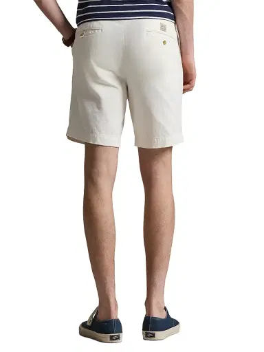 Polo Ralph Lauren Men's Montauk Flat-Front Cotton Shorts | Thumbnail 4 Polo Ralph Lauren Men's Montauk Flat-Front Cotton Shorts | Thumbnail 4