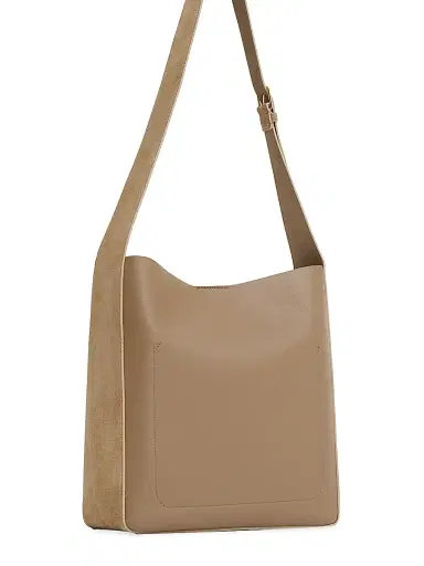Mansur Gavriel Women's Leather & Suede Box Tote Bag - Anise | Thumbnail 3 Mansur Gavriel Women's Leather & Suede Box Tote Bag - Anise | Thumbnail 3