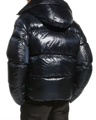 Canada Goose Men's Crofton Black Disc Puffer Jacket | Thumbnail 3 Canada Goose Men's Crofton Black Disc Puffer Jacket | Thumbnail 3