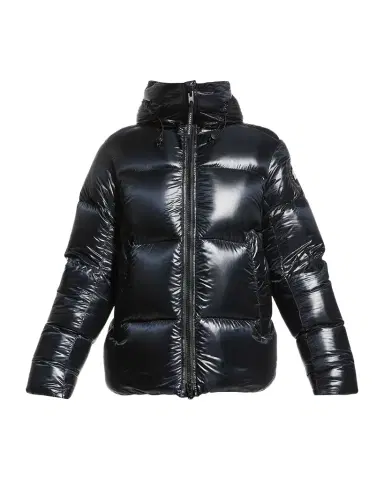 Canada Goose Men's Crofton Black Disc Puffer Jacket | Thumbnail 1 Canada Goose Men's Crofton Black Disc Puffer Jacket | Thumbnail 1