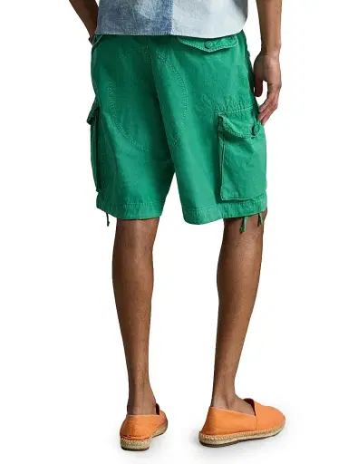 Polo Ralph Lauren Men's Garment-Dyed Ripstop Cargo Shorts | Thumbnail 4 Polo Ralph Lauren Men's Garment-Dyed Ripstop Cargo Shorts | Thumbnail 4