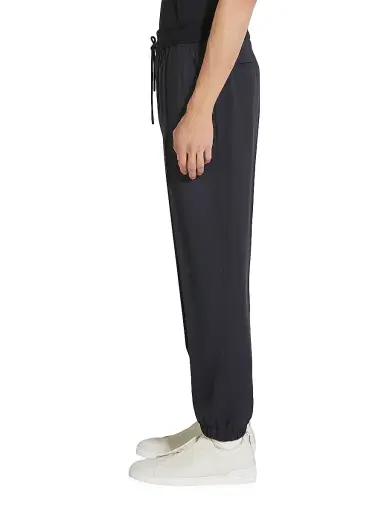 Zegna Men's High Performance Wool Joggers | Thumbnail 3 Zegna Men's High Performance Wool Joggers | Thumbnail 3