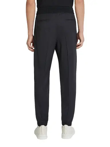 Zegna Men's High Performance Wool Joggers | Thumbnail 4 Zegna Men's High Performance Wool Joggers | Thumbnail 4