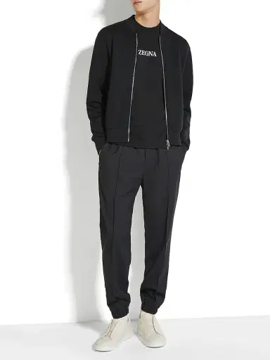 Zegna Men's High Performance Wool Joggers | Thumbnail 6 Zegna Men's High Performance Wool Joggers | Thumbnail 6
