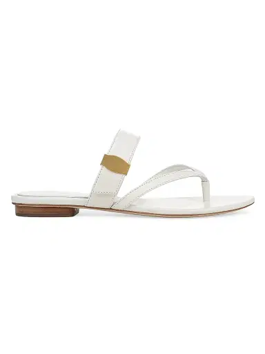 Veronica Beard Women's Salva Dash Leather Sandals | Thumbnail 1 Veronica Beard Women's Salva Dash Leather Sandals | Thumbnail 1