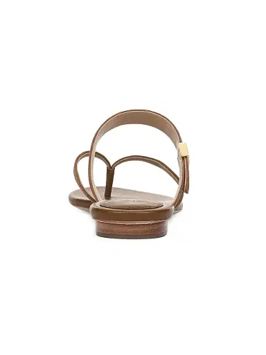 Veronica Beard Women's Salva Dash Leather Sandals - Chestnut - Size 11 | Thumbnail 3 Veronica Beard Women's Salva Dash Leather Sandals - Chestnut - Size 11 | Thumbnail 3