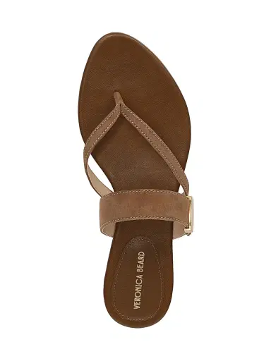 Veronica Beard Women's Salva Dash Leather Sandals - Chestnut - Size 11 | Thumbnail 4 Veronica Beard Women's Salva Dash Leather Sandals - Chestnut - Size 11 | Thumbnail 4