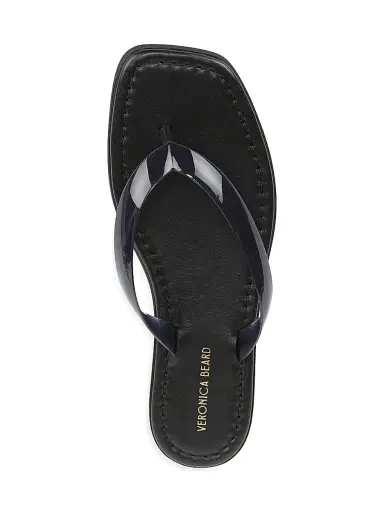 Veronica Beard Women's Clea Jelly Flip-Flops - Navy | Thumbnail 4 Veronica Beard Women's Clea Jelly Flip-Flops - Navy | Thumbnail 4