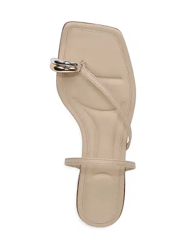 Vince Women's Polli Strappy Leather Slip-On Sandals | Thumbnail 4 Vince Women's Polli Strappy Leather Slip-On Sandals | Thumbnail 4