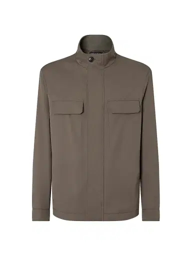 Zegna Men's Microfiber Motorin 125CC Field Jacket | Thumbnail 1 Zegna Men's Microfiber Motorin 125CC Field Jacket | Thumbnail 1