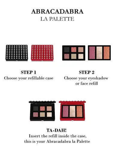 Christian Louboutin Women's Abracadabra La Palette Refillable Case | Thumbnail 2 Christian Louboutin Women's Abracadabra La Palette Refillable Case | Thumbnail 2