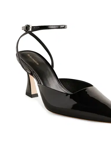 Reformation Women's Natasha 75MM Patent Leather Pumps - Black - Size 9 | Thumbnail 3 Reformation Women's Natasha 75MM Patent Leather Pumps - Black - Size 9 | Thumbnail 3