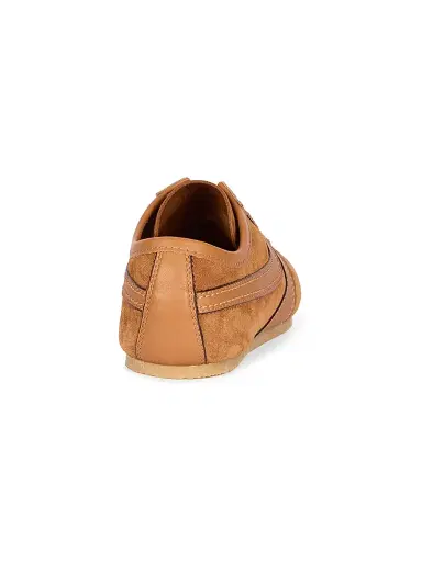 Dries Van Noten Women's Suede Leather-Trimmed Sneakers | Thumbnail 3 Dries Van Noten Women's Suede Leather-Trimmed Sneakers | Thumbnail 3