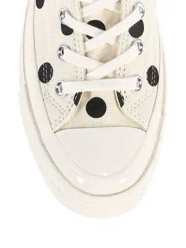 Comme des Garçons PLAY CdG PLAY x Converse Men's Chuck Taylor All Star Polka Dot High-Top Sneakers - Black - Size 11 | Thumbnail 4 Comme des Garçons PLAY CdG PLAY x Converse Men's Chuck Taylor All Star Polka Dot High-Top Sneakers - Black - Size 11 | Thumbnail 4
