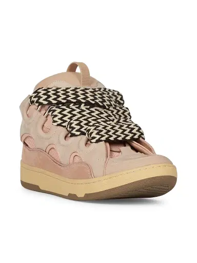Lanvin Men's Curb Skate Sneakers - Pale Pink | Thumbnail 2 Lanvin Men's Curb Skate Sneakers - Pale Pink | Thumbnail 2