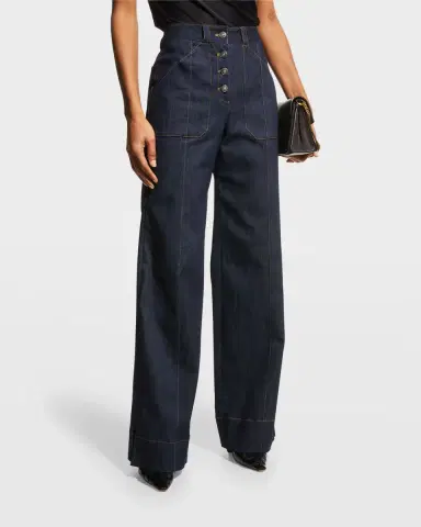 Cinq à Sept Benji Straight-Leg Pants | Thumbnail 4 Cinq à Sept Benji Straight-Leg Pants | Thumbnail 4