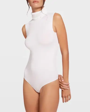 Wolford Sleeveless Turtleneck Viscose Bodysuit | Thumbnail 2 Wolford Sleeveless Turtleneck Viscose Bodysuit | Thumbnail 2